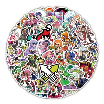 10/50tk Splatoon Kuum Mäng Peace Anime Segatud Graffiti Kleepsud Pagasi Diy Rula Kiiver Sülearvuti Puhul Telefon