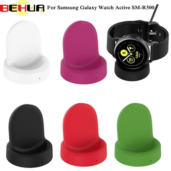 Juhtmeta Laadija Laadimise Dock Kiire Laadimine Baasi Näitaja Samsung Galaxy Vaadata Aktiivne SM-R500 Smart Watch Tarvikud 12