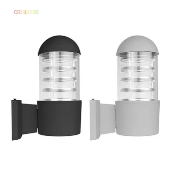 Veekindel välisvalgustuse Alumiinium Klaas Lambivarju LED Seina Valgustid IP65 Seina Lamp E27 Pesa AC 85-240V ilma Pirn 5