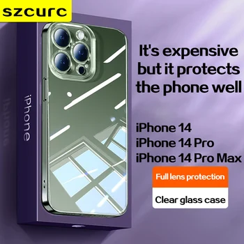 IPhone 14 Pro Max Telefoni juhul, kui Uut Läbipaistev High-end luksus iphone 14plus 13 12 juhul ultra-õhuke kate, kott 11