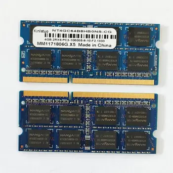 Kinlstuo OINAD DDR3 4GB 1333MHz Sülearvuti mälu ddr3 4gb 2RX8 PC3-10600S-9-10-F2 SODIMM 1,5 V 204PIN 12