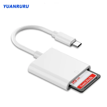 Tüüp C-Kaardi Lugeja USB Hub SD TF USB Ühendus Smart Mälukaardi Lugeja-Adapter Sülearvuti Tablett Macbook Pro Tüüp-C Sadam 1
