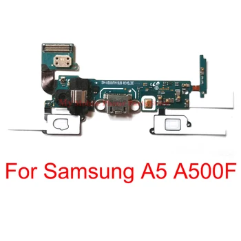 Algne Laadimine USB Pordi Flex Kaabel Mikrofon Samsung Galaxy A5 A500 A500F Laadija, Laadima Juhatuse Flex Kaabel Osad
