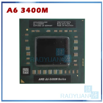 AMD A6-Series A6-3400M A6-3400M 1.4 GHz Quad-Core Quad-Lõng CPU Protsessor AM3400DDX43GX Pesa FS1 14