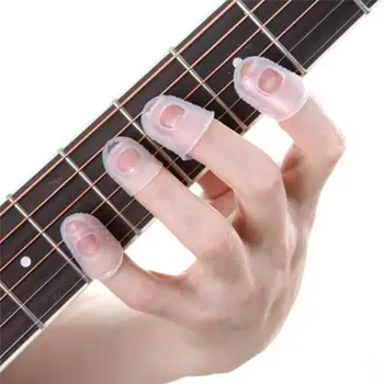 5tk Sõrme Kaas Anti-tõsta Käed Mantli Leevendust Mängida Valu Kindad jaoks Ukulele Elektri-Akustiline Kitarr Keelpilli Muusikainstrument 1