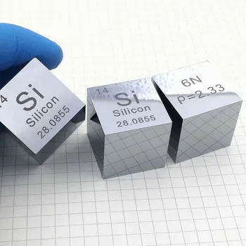 10mm Räni Si Kuupmeetri Perioodilise Tabeli Cube Si6N Puhas Monokristallilised räni Kuupmeetri Metallist Kingitus Haruldaste Metallide räni-Element Plokk 9