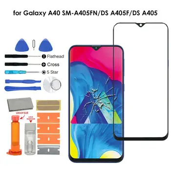 AMOLED Ekraan Ees Klaas Ekraani Kit for Samsung Galaxy A40 SM-A405FN DS A405F