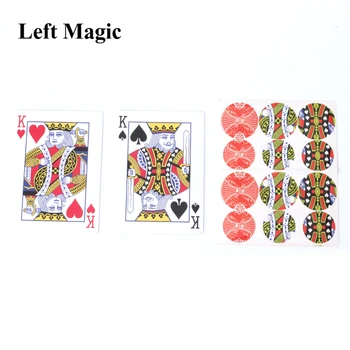 Phase Shift Kaardi Magic Trikke Kaardid Close Up Magic Rekvisiidid Trikk Etapp Mentalism Street Komöödia Magic Mänguasjad