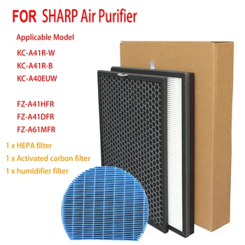 Süsiniku Filter FZ-A41DFR HEPA Filter FZ-A41HFR Õhu Puhastaja KC-A41RB, KC-A41RW