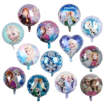 10tk 18inch Disney Printsess Elsa Külmutatud Foolium Õhupalli Sünnipäeva Õhupalli Baby Shower Tüdruk Sünnipäeva Teenetemärkide 6