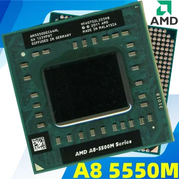  sülearvuti CPU A8-5550M 2.1 GHz/4 MB/4 südamikud/Pesa FS1 (FS1r2) volitatud Töötleja 10