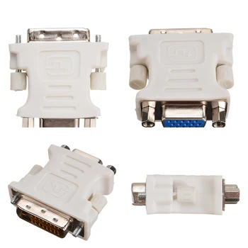 DVI-D Male to VGA Female-Video-Converter-Adapter-DVI-D 24+1Pin-kuni 15-Pin VGA Adapter Kaabel ARVUTI Sülearvuti 10