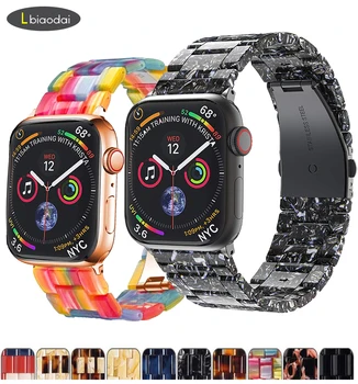 Vaik Rihma apple watch band 44 mm 40mm iwatch bänd 42mm 40mm Accessoreis watchband käevõru apple watch seeria 5 4 3 42 44