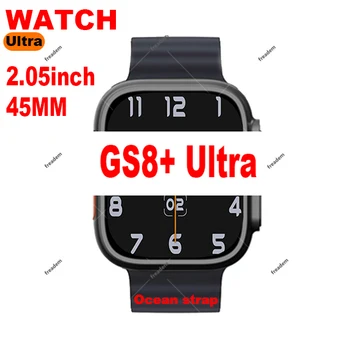 Smart Watch Ultra Seeria 8 GS8+ Ultra 45MM NFC Smartwatch Mehed Naised Bluetooth Kõne Traadita Laadimise GS8 Ultra Apple Xiaomi 16