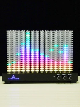 Loominguline professionaalne 14-segmendi spektri analüsaator taseme indikaator muusika spekter, valguse LED akrüül light veerus VU