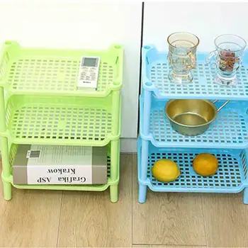 3 Kihti Köök Korraldaja Ladustamise Rack Kõrge Kvaliteediga Plastik, Monteeritud Tühi-Tähi Ladustamise Omanik Vannitoa Riiul Kodus Organisatsioon