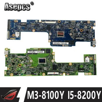 C434T Emaplaadi ASUS Chromebook Klapp C434 C434TA Sülearvuti Emaplaadi M3-8100Y I5-8200Y 8GB/4GB-RAM SSD-64G/128G 16