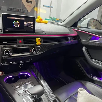 32 Värvi Salongi Atmosfäär Valguse ümbritseva valguse Audi A4 (B9 A5 2017 2018 2019 2020 2021 5