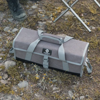 Campingmoon Väljas Telkimine Ladustamise Vahendid Lõuend Kott Multifunktsionaalne Telkimine Käekott Kokkupandav Tool Kotid