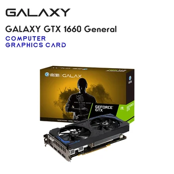 GALAXY UUE GTX 1660 1660 Super Ti 1660S 6G MÄNGUDE Graafika Kaardi GDDR6 6G 192Bit videokaardi GPU CPU, Emaplaadi placa de video 16