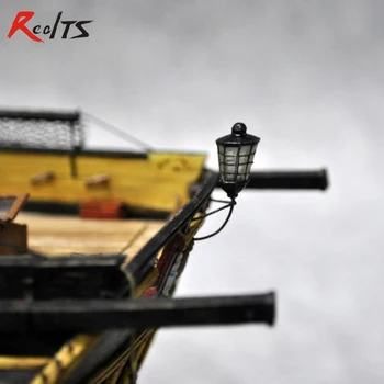 RealTS Klassikaline puust purjepaadi koguda kit varuosad 12mm 3tk/set kerge kest komplekt puidust paadi komplekt 15