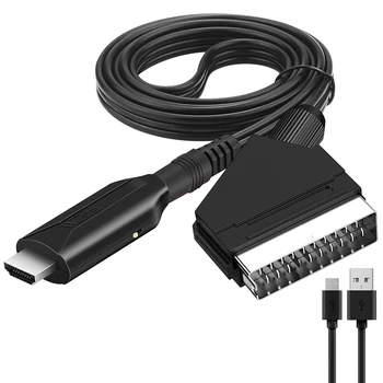 Scart-HDMI-Audio-Video Converter-Adapter HDTV - /DVD - /Set-top-Box/PS3/PAL/NTSC 11