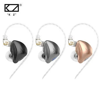 MS ZEX Metallist Juhtmega Kõrvaklapid Elektrostaatiline+Dünaamiline Earbud Kõrvaklappide HD Mikrofoniga HIFI Bass Juhi Kõrva Jälgida Mängu Peakomplekt 4