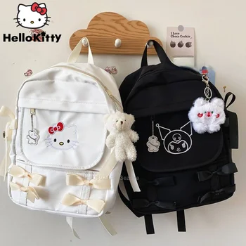 Sanrio Mood Hello Kitty Seljakott Y2k Tüdruk Tikandid Cartoon Vabaaja Armas Õlakott Naistele, Kuromi Korea Stiilis Kotid Naine 6