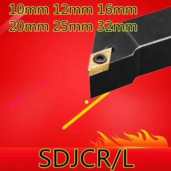 Angle93 SDJCR1010H07 SDJCR1212H07 SDJCR1212H11 SDJCR1616H07 SDJCR1616H11 SDJCR2020K11 SDJCR2525M11 SDJCR3232P11 SDJCL Treipingi Tööriist 12