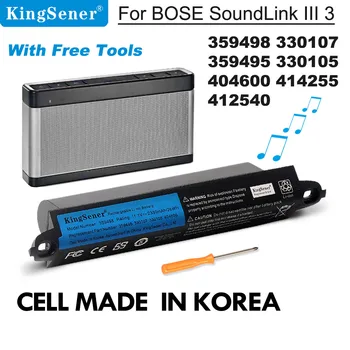 KingSener 359498 Aku Bose SoundLink III 330107A 359495 330105 412540 Jaoks Bose soundlink Bluetooth Kõlar II 404600 15