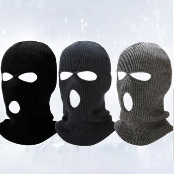 Väljas Talv Soe Müts Kolme Avaga Silmkoelised Anti-Terrorismi Peakatted Röövel Hoed Lahe Kingitus Bandiit Pea Mask Soojus 16