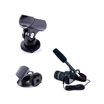 DSLR Kaamera Hot Shot Mikrofon Seista 19-21mm Diameeter Mikrofon Klippe Intervjuu DSLR Kaamera Omanikud Mount K1KF 14