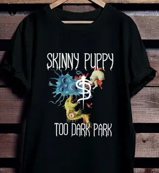 Uued Skinny Puppy Liiga Tume Park Rock Unisex T-Särk Puuvill S-5Xl Must Puuvillane Tee Särk 10