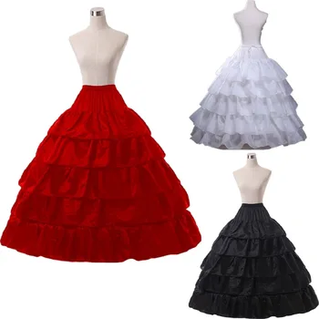Uus Halloween Petticoat Vintage Väljamõeldud Underskirt 4 Hoop Seelik 5 Kihti Ruffles Lühikesed Naised Tülli Petticoat Tüdrukute Seelik