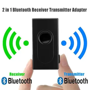 2 In 1 Juhtmevaba Bluetooth V4 Saatja-Vastuvõtja A2DP 3.5 mm Stereo Audio Muusika Adapter, Kõrvaklapid TV Kõlarid autovarustus 3