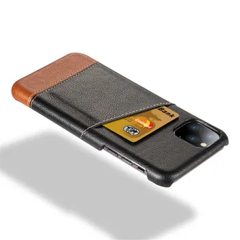 Krediitkaardi Juhul Vintage PU Nahast Rahakott Case For iPhone 13 11 12 Pro Max 13 iPhone mini XR SE 2020 XS MAX 7 8 Pluss 6 6s 5 5S