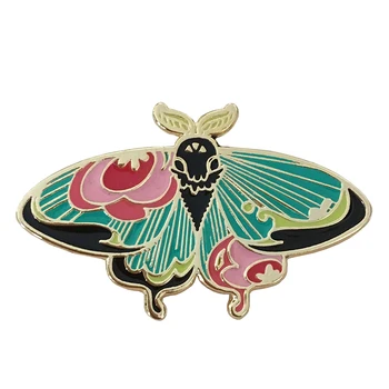 Ööliblikas Elegantsi Bug Putukate Entomology Emailiga pin badge) 4