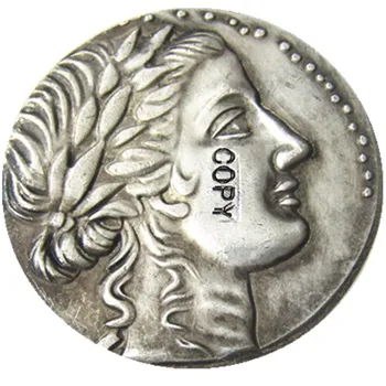 G(43)IONIA. Miletus. Ca. 170-160 EKR. AR tetradrachm Pinnatud Hõbe Mündi Koopia 13