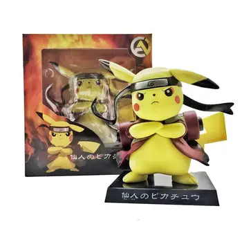 1TK TAKARA TOMY Pokemon Pikachu Cos Mudelid Demon Slayer PVC Tegevus Joonis Anime Naruto Figuriin Dragonball Mänguasjad, Kingitused Lastele