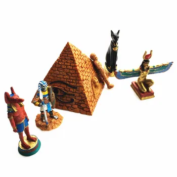 Egiptus 3D Vaarao & Püramiid Kaunistatud Artiklid Kaunistused Teenetemärgi Tooted Kingitused, Käsitöö 9