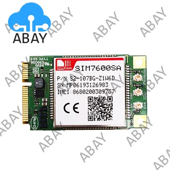 SIMCOM SIM7600SA Mini PCIE 4G LTE CAT1 Moodul GSM GPRS Traadita asjade interneti Moodul 1