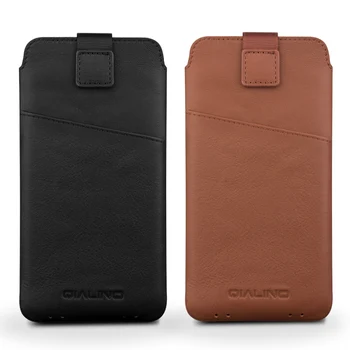 QIALINO Rahakott Kott-Kaardi Pesa Koti puhul Huawei Mate 40 Luksus Ehtne Nahk Telefon Kate Mate 40 Pro 1