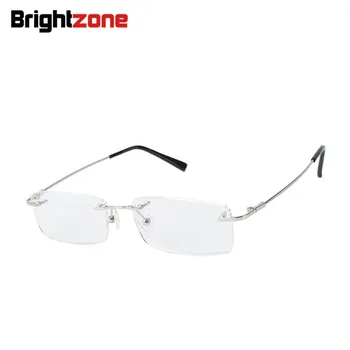 Titaani Sulam Rimless Paindlik Jalg Optilised prillid Vaatemängu raami kraadi punkti prillid oculos de grau prescript prillid 12