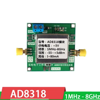 AD8318 1MHz-8GHz RF detektor RF Power Meter Logaritmiline Detektor Võimsus Avastamise Ham Raadio Võimendi 12