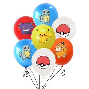Anime Pokemon Arvandmed Õhupallid Pikachu Psyduck Mudel Prindi Õhupallid, Mänguasjad, Nukud Squirtle Sünnipäeva Pakkumise Teenetemärgi Kingitused 6