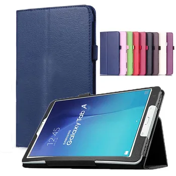 Folio Coque Samsung Galaxy Tab 8.0 2019 S Pen SM-P200 P205 Juhul Magnet Smart PU Auto-Magada Samsung P200 Seista Kate 15