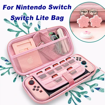 Sakura Roosa kaasaskantavas Kott Lüliti Reisi Veavad Kirsi Õied Kott puhul Nintendo Lüliti / Lüliti Lite Mäng 3