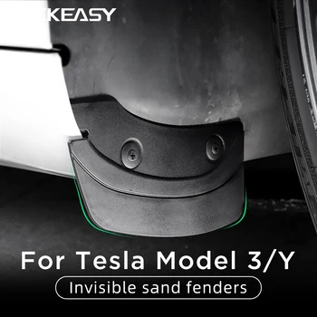 Auto Tarvikud Tesla Model3 Hilisem 2020-2022 Muda Klapid Punch-Vaba Ratta Poritiib Splash Valvurid Fender 4tk 14