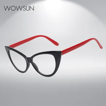 WOWSUN Uue Brändi Kassi Silmad Päikeseprillide Klaasid on Isikupärastatud Värvikas Päikeseprillid Trend Mitmekülgne Selge Objektiiv Päikeseprillid UV400 1