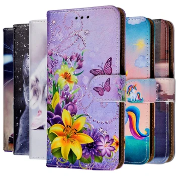 Nahast Flip Case For Samsung Galaxy A3 A5 2015 A6 A7 A8 A9 J3 J4 J2 J5 J6 J7 J8 Pluss 2017 2018 2016 Core Telefoni Raamatu Kaas 9